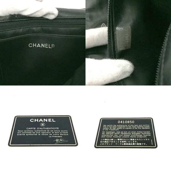 CHANEL Quilted Lambskin Matelasse Logos Bag - Picture 11 of 12